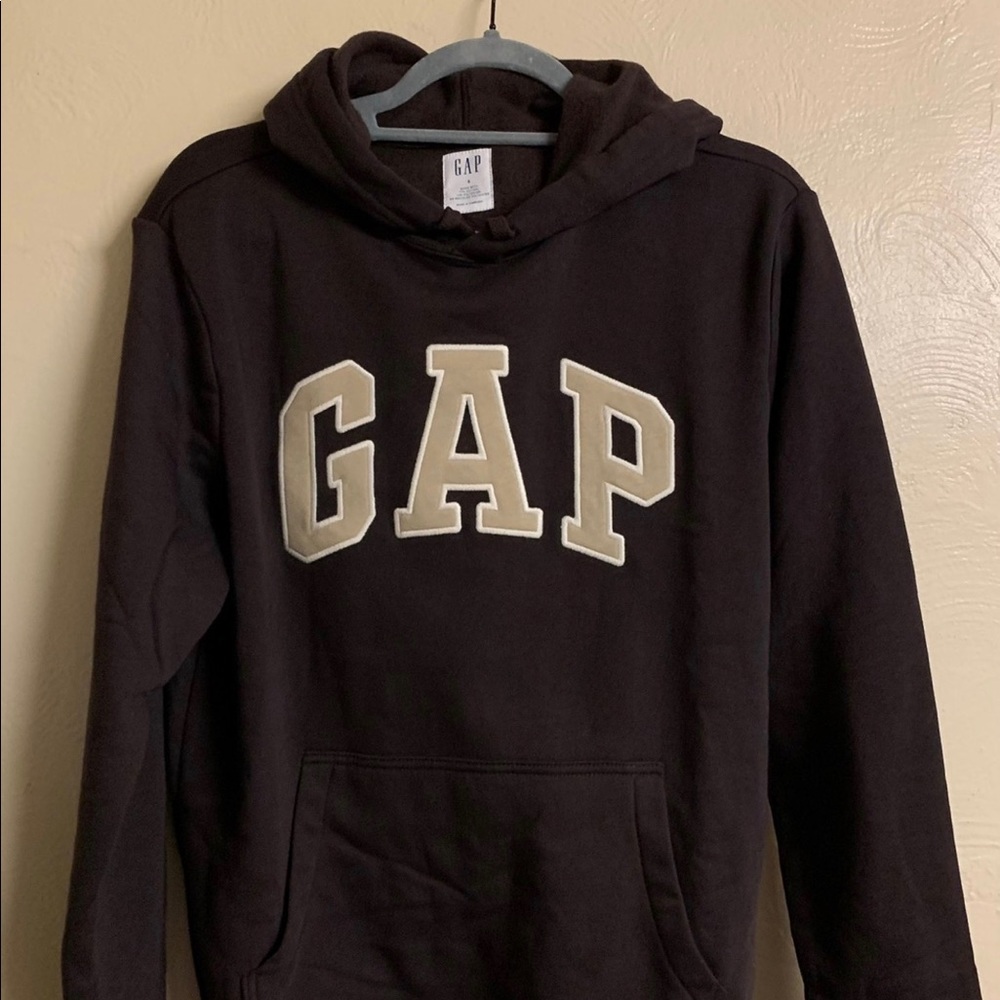 Gap Brown Logo Hoodie